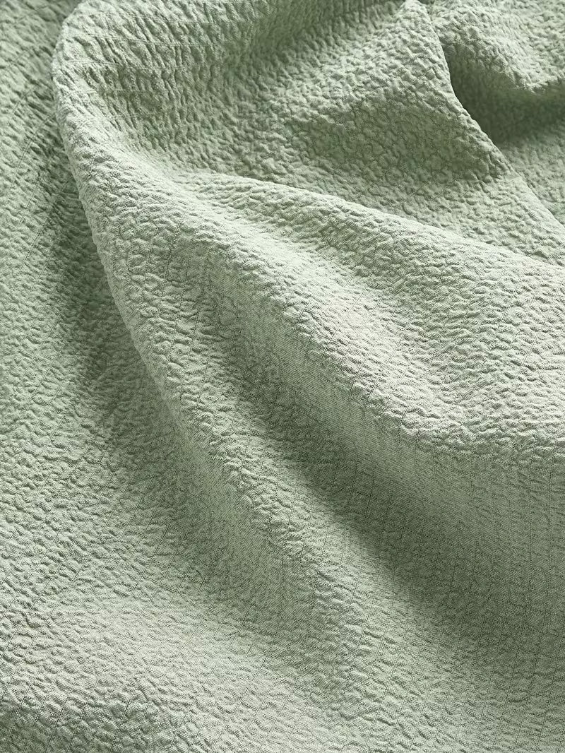 Kids’ Sage Green Crossback Bow Dress